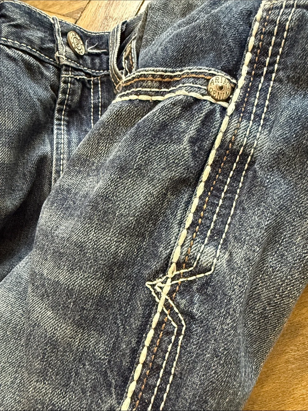ARIAT MEN'S M4 COLTRANE DURANGO RELAXED BOOT CUT JEANS 34/30 WESTERN COUNTRY